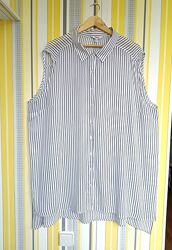 Сорочка р.22 євро р.50 Pep&Co жіноча рубашка блуза батал