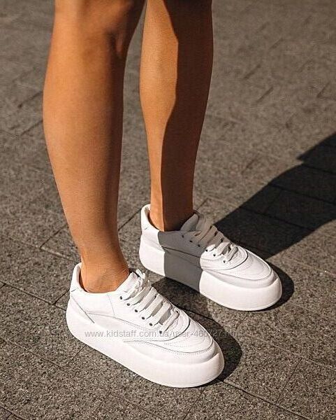 Кроссовки нат кожа, замш 