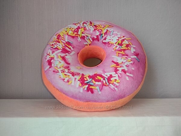 3D подушка декоративная пончик 