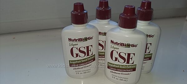  Жидкий концентрат gse nutribiotic c экстрактом семян, 59 мл и 118мл налич