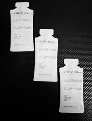Пробники Christina illustious Дневной крем SPF 50 ночной отбеливающий ретин