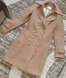 Пальто кашемір 44 розмір колір кемел