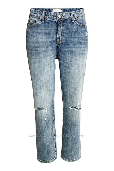 Straight Ankle Jeans Джинсы H&M 33 размер
