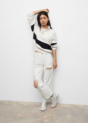 Джинси Mango Манго короткі капрі 9 10 11 білі