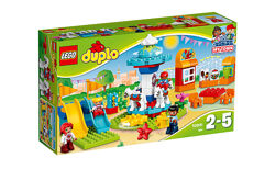 Конструктор Лего Lego Duplo Семейный парк аттракционов 10841
