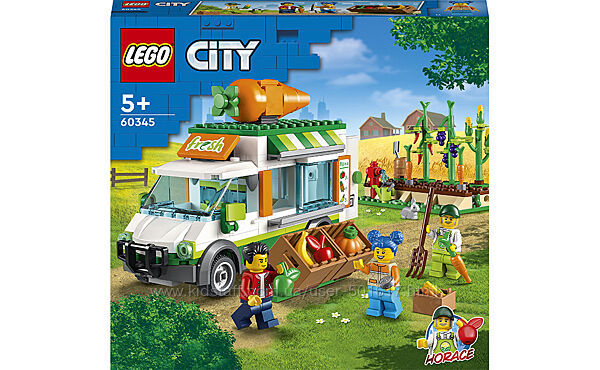 Конструктор LEGO City Лего Фургон фермерського ринку 60345