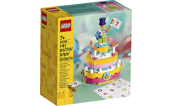Конструктор Лего LEGO Seasonal Набір до дня народження 40382