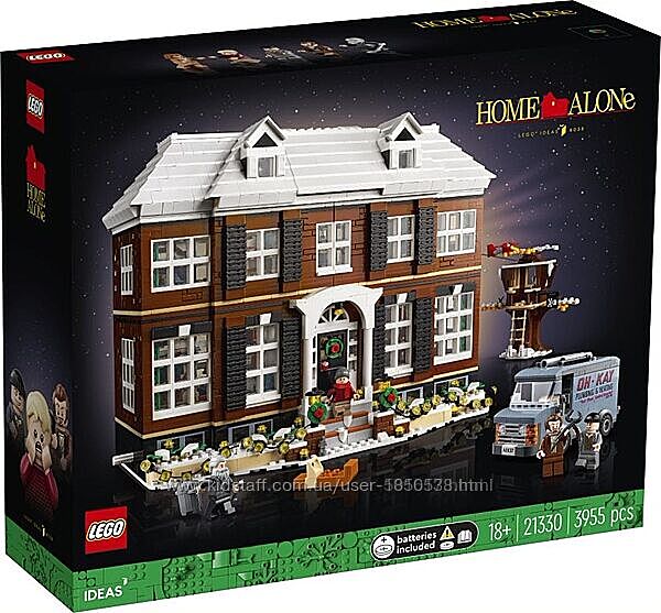 Конструктор Лего LEGO Ideas Один дома 21330