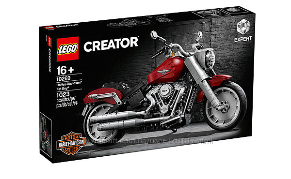 Конструктор Лего LEGO Creator Harley-Davidson Fat Boy 10269