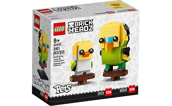 Конструктор LEGO Лего Хвилястий папужка 40443