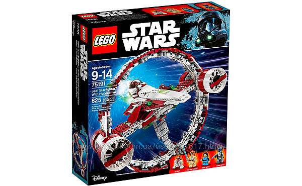 Конструктор LEGO Star Wars Джедайский Старфайтер з гіпердвігатель 75191
