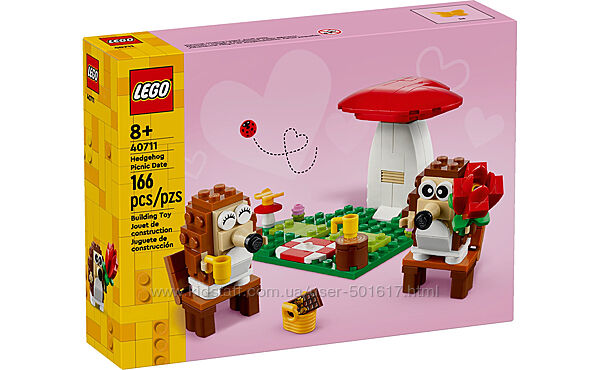 Конструктор Лего LEGO Seasonal Романтический пикник ежиков 40711