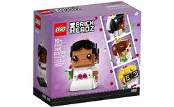 Конструктори Лего LEGO Brick Headz Наречена 40383 і Наречений 40384