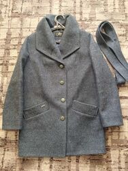 Демисезонное полупальто s шерсть