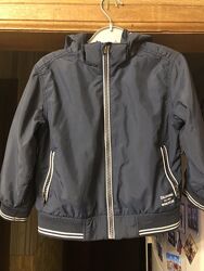 Ветровка h&m р.104 на трикотажной подкладке