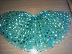Фатиновая юбка зеленая на 3-6лет