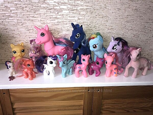 Пакет игрушек фигурки My little pony Пони