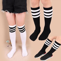 Детские хлопковые гольфики с полосками