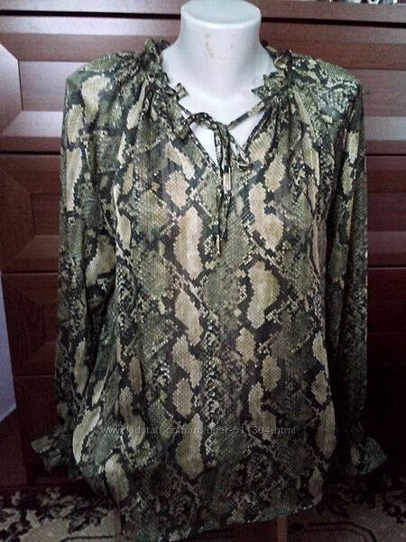 Блуза принт