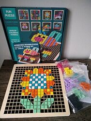 Деревянная мозаика.