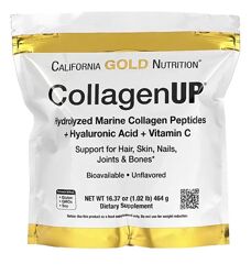 California Gold Nutrition, 464г CollagenUP, морський гідролізований колаген