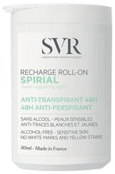 Шариковый дезодорант-антиперспирант SVR Spirial 48H не оставляет следов