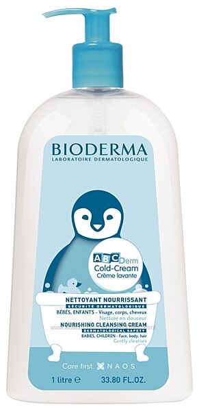 Bioderma ABCDerm Cold-Cream Cleansing Cream 1L