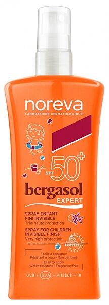 Детский Noreva Bergasol Expert Child Spray Invisible Finish SPF50 .