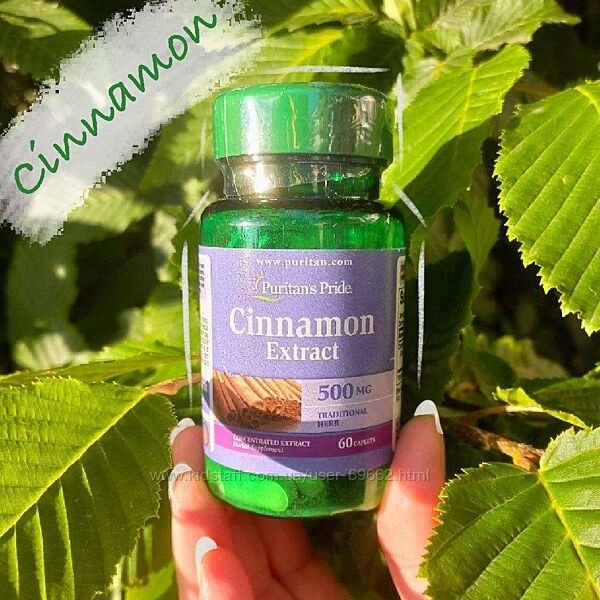 Кориця Cinnamon 500 mg - природний антиоксидант