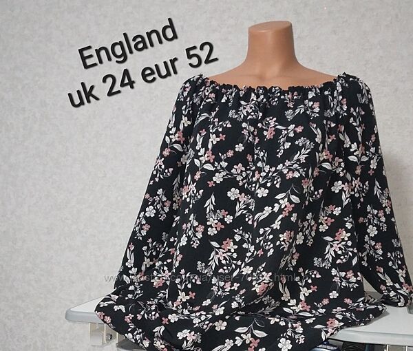 Вільна блуза uk24 eur52