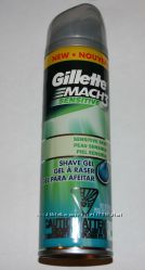 Гели и пены для бритья Gillette Fusion Hydra Gel Gillette Mach 3