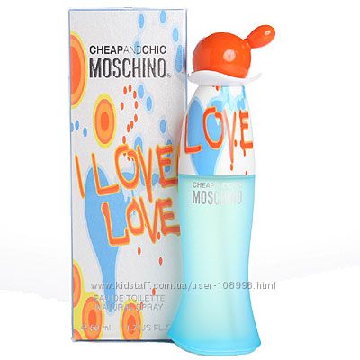 #2: MOSCHINO I LOVE LOVE