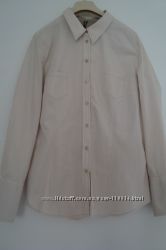 Блуза  рубашечного  покроя  из хлопка с эластаном, размер XL
