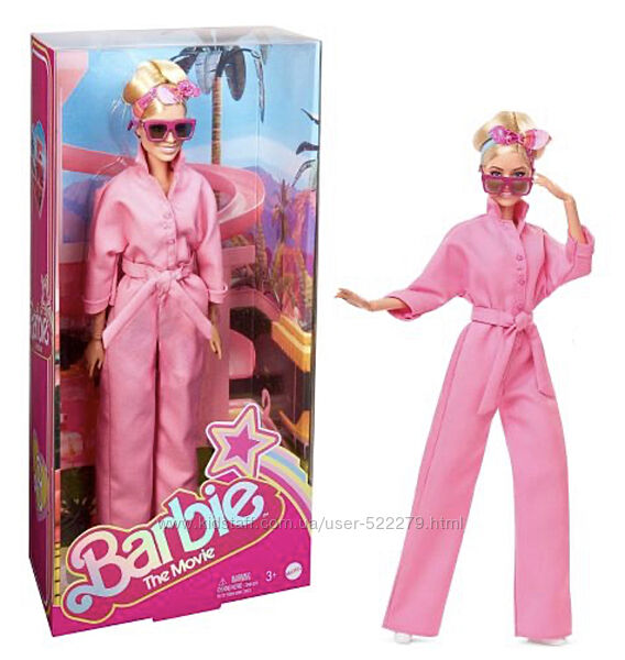 Кукла Barbie The Movie Margot Robbie as Barbie in Pink Power Jumpsuit