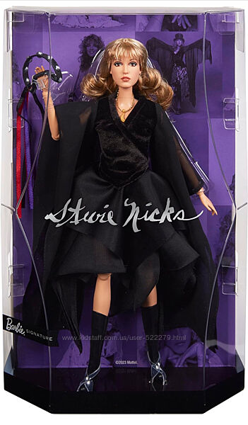 Кукла Барби коллекционная Barbie Stevie Nicks Collector Velvet Dress