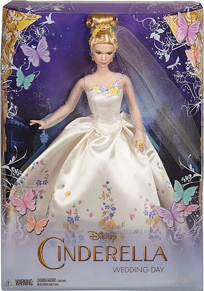 Лялька Попелюшка у весільному вбранні Disney Cinderella Wedding Day