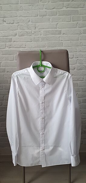 Белая рубашка M&S 11-12л. , состояние новой 