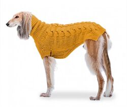 Вязаный свитер для больших и средних собак
