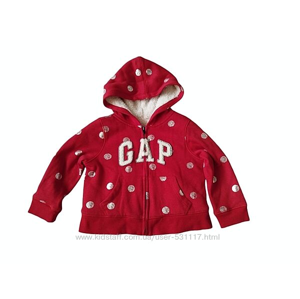 Худі GAP утеплена хутром для красуні