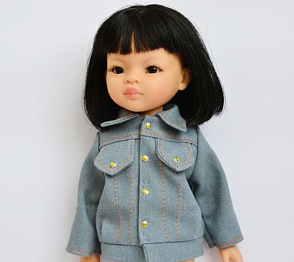 Одежда для куклы Паола Рейна, Королле и др - джинсовая куртка, пиджак