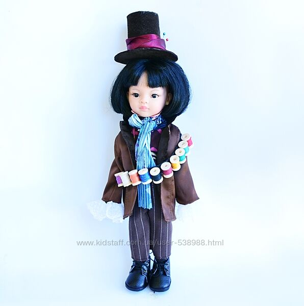 Одяг для ляльки Паола Рейна та ін, аутфіт, костюм, Шляпник