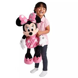 Мягкая игрушка Минни Маус в розовом, 70 см