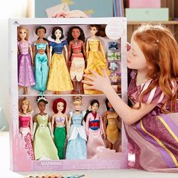 Подарочный набор 11 принцесс Disney Princess Classic Doll Collection Gift 