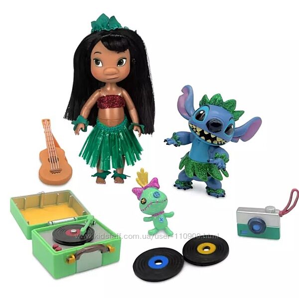 Disney Animators&acute Collection мини кукла Лило Lilo Mini Doll 