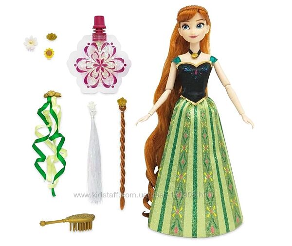 Anna Doll классическая Анна с аксессуарами для волос Frozen Disney
