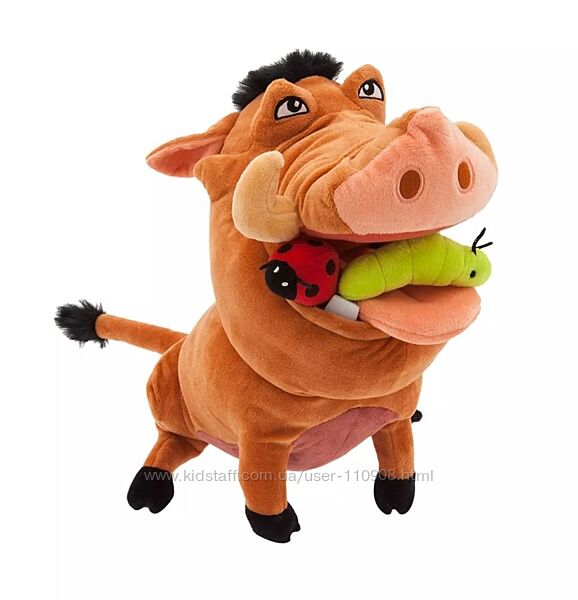 Пумба мягкая игрушка Король Лев Pumbaa Plush  The Lion King 