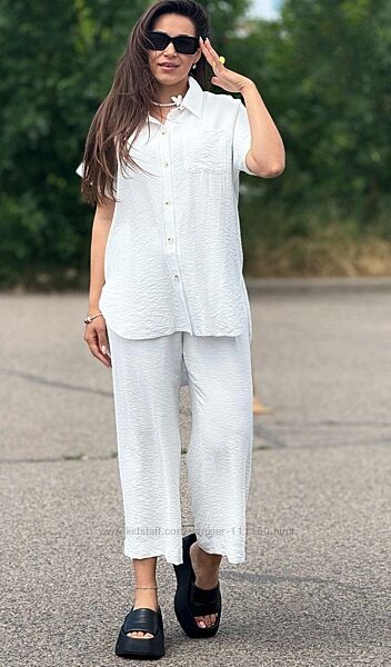 Літній костюм креп-жатка 