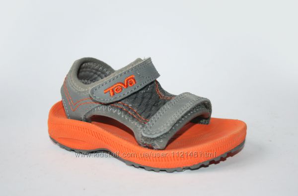 Teva Psyclone серые с оранжевым