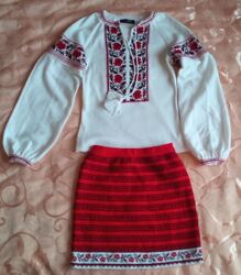 Вишиванка  тепленька 122-134 р
