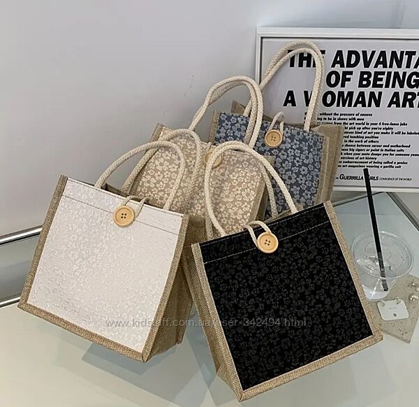 Сумки льон 20 см - 20 см